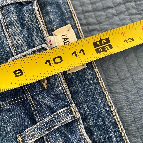 L’AGENCE Jeans Margot High Rise Skinny Syracuse Distressed Whiskered Size 4 (27) - Picture 8 of 8